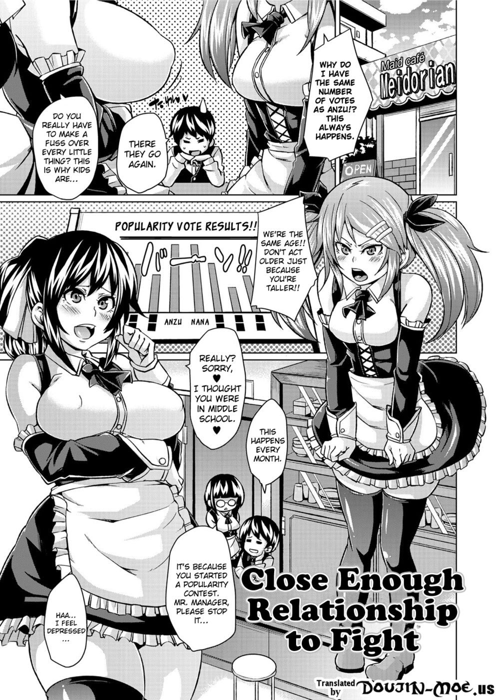 Hentai Manga Comic-Close Enough Relationship to Fight-Read-1